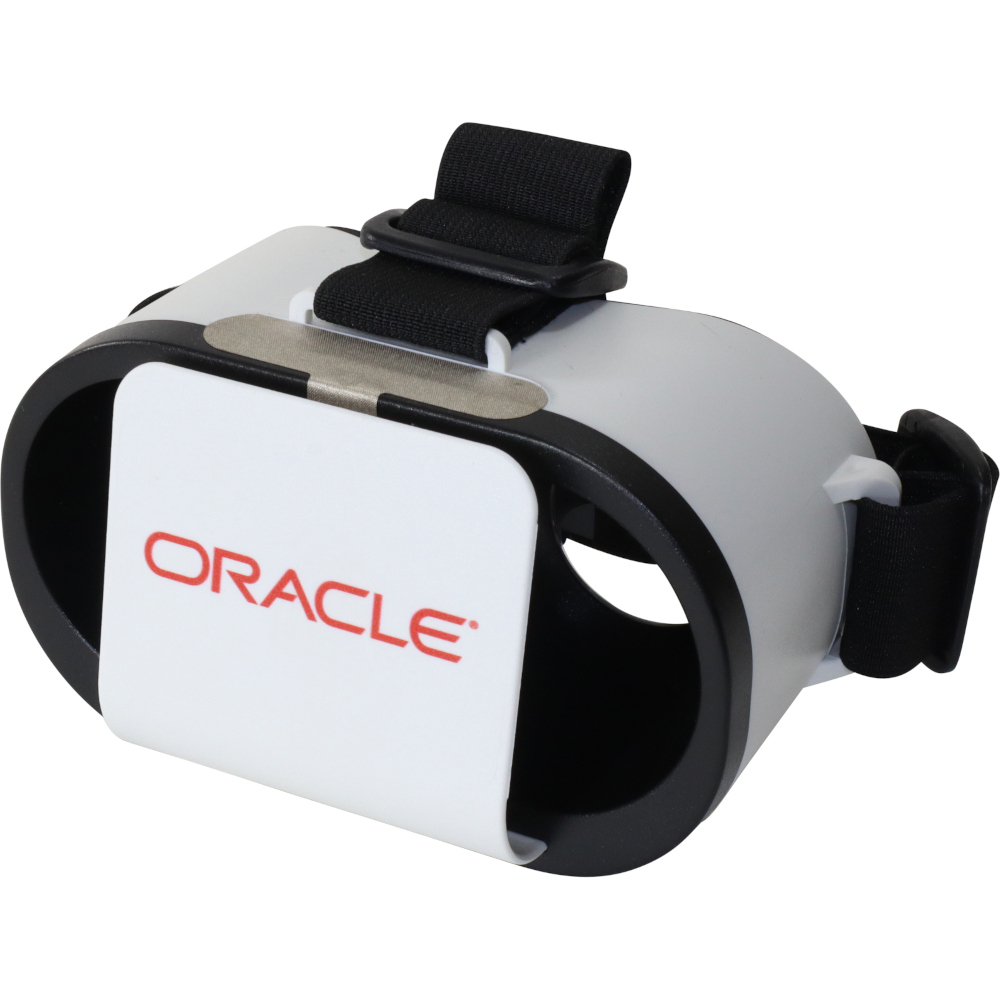 Oracle branded VR goggles
