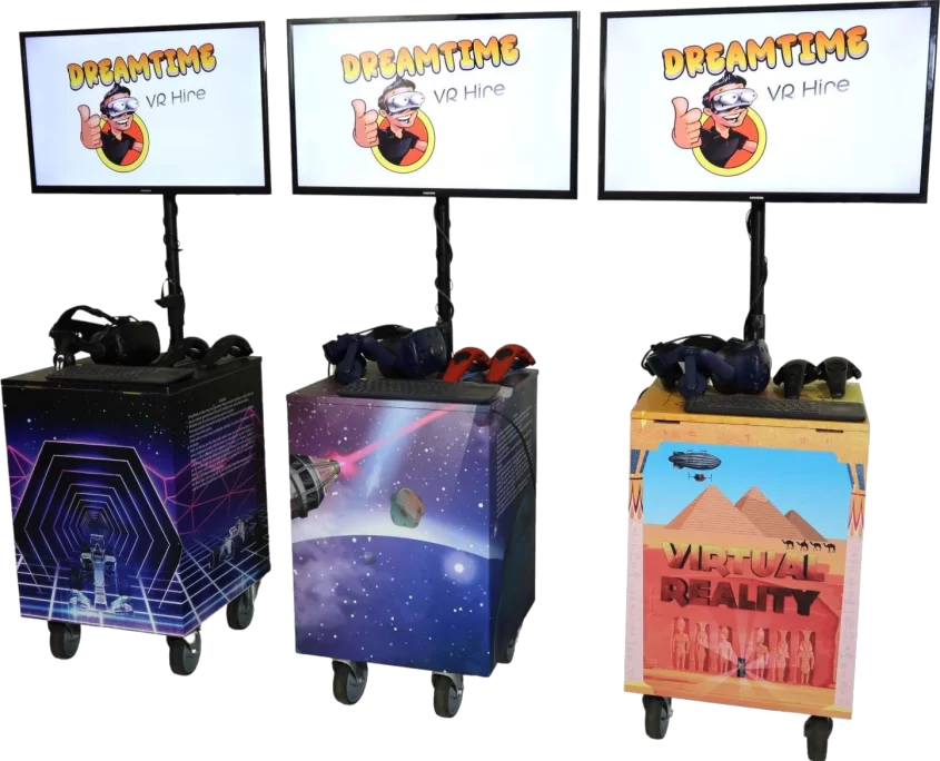 Teleport purpose built VR hire systems made for events