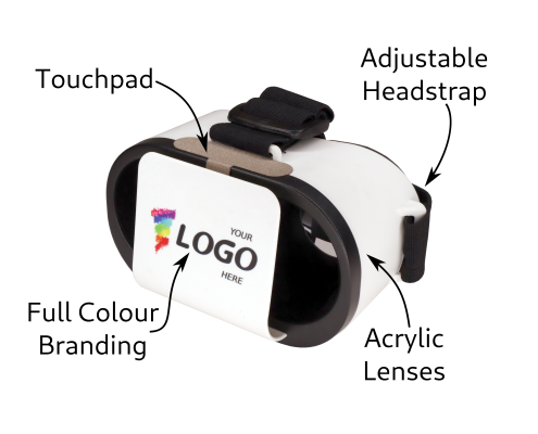 Logo Branded VR Goggles Features