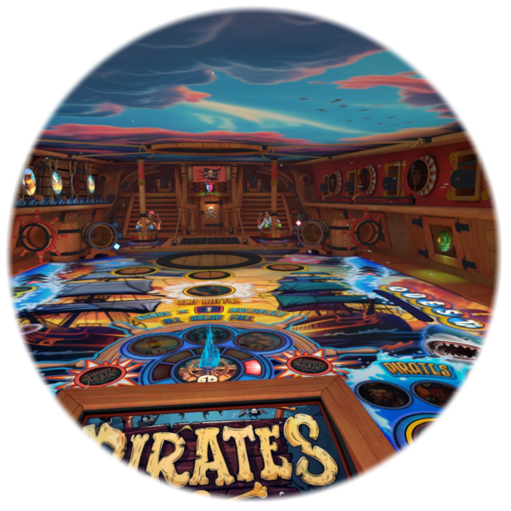 Pinball Sport Racket The Virtual Space - VR Hire for Events - Virtual Reality Systems
